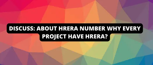 why every project has a Hrera number