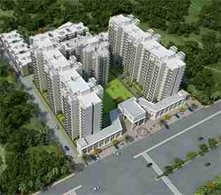 Drone view of this project Signature Global Andour Heights Sector 71 Gurugram